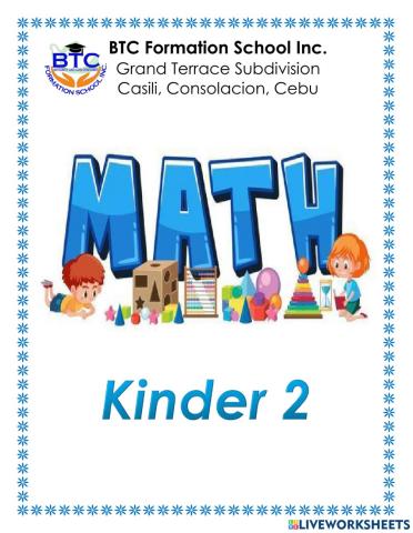 Few, Many, As Many As, More Than, and Less Than