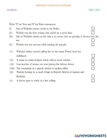 Defence Officer Wahida