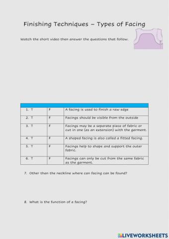 Finishing Techniques