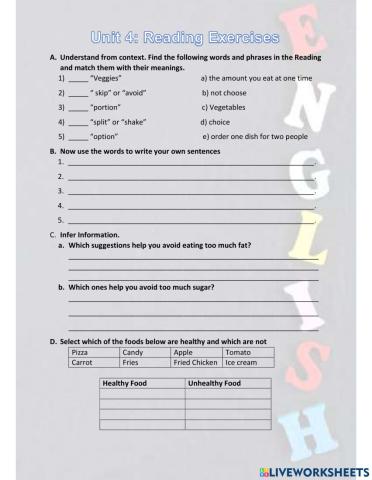 U4 Reading Excercise (L1)