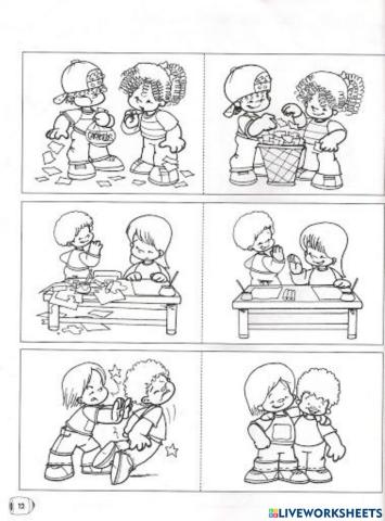 Actitudes positivas y negativas