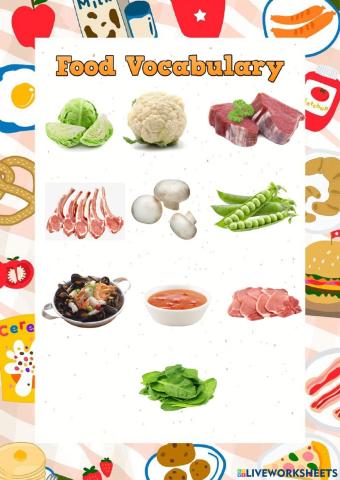 Food Vocabulary