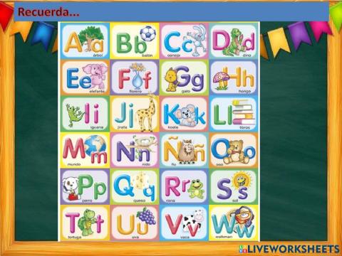 Abecedario (repaso)