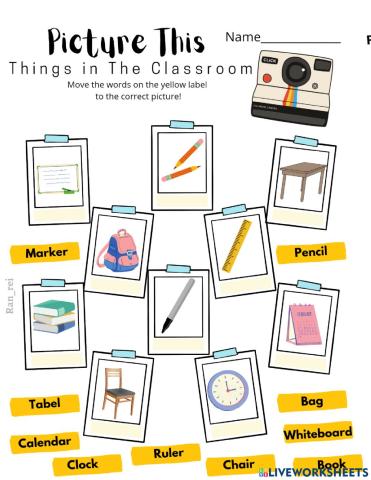 Things in the Classroom