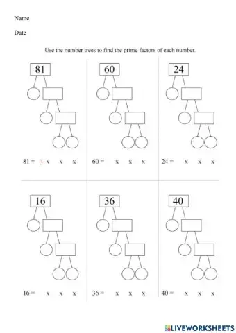Prime factorization