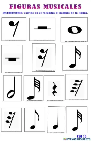 Figuras musicales