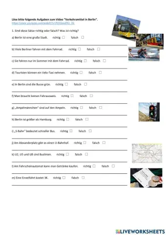 Verkehrsmittel in Berlin