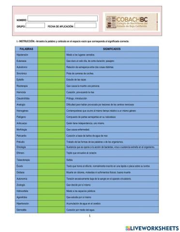 Prefijos y sufijos: griegos y latinos