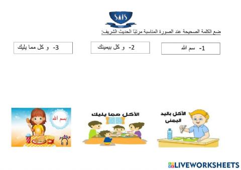 آداب الطعام 2