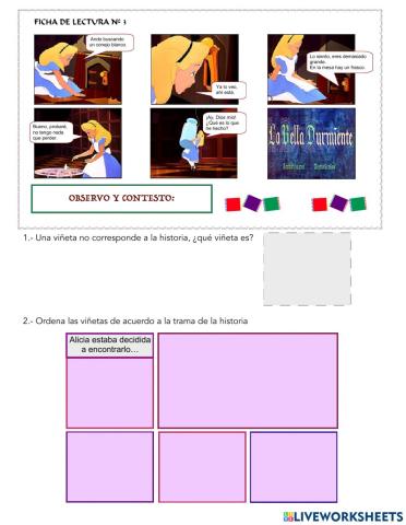 Ficha 3 Comprensión lectora