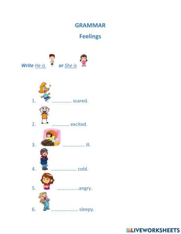 English grammar for second grade