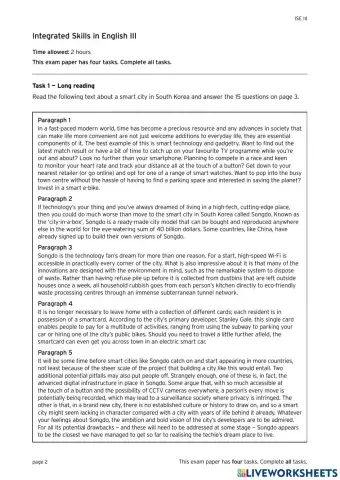 ISE3.2 FIRST TERM EXAM