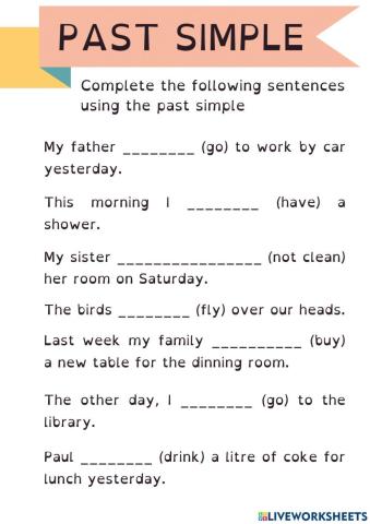 Past simple