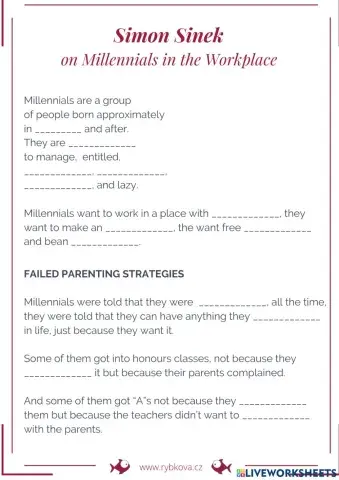 Simon Sinek on Millennials in the Workplace