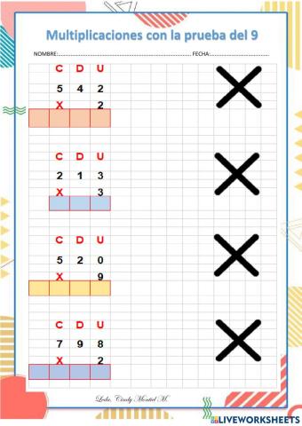 Multiplicaciones
