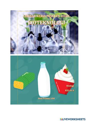 LKPD Bioteknologi Kelas X