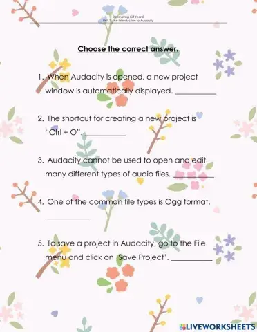 Getting Started in Audacity