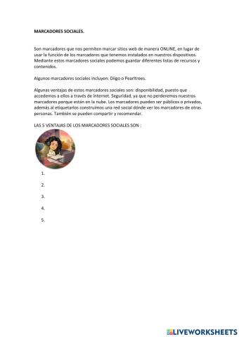 Marcadores sociales