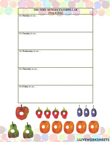 The very hungry caterpilar