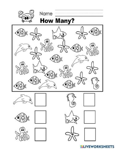 How many - sea animals