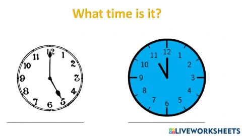 What's the time?