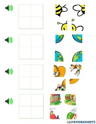 Do the puzzle - Letters E G H