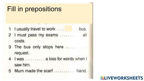 Prepositions -7-2 (Round up 6)