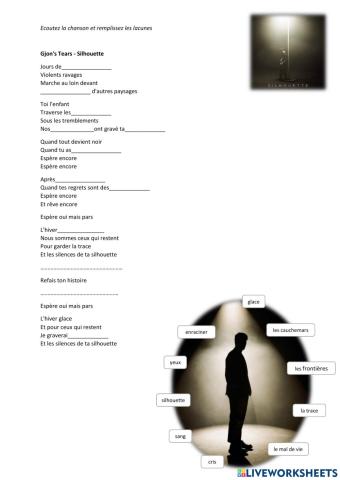 Gjon's Tears - Silhouette