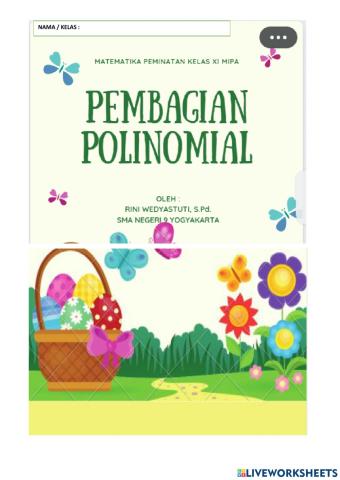 Pembagian polinomial