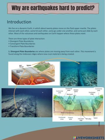 Tectonic Plate Boundaries