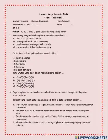 LKPD B.Indonesia T7 ST1 KD 3.3