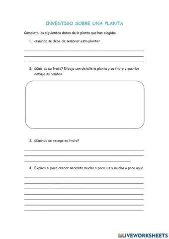 De la tierra al plato