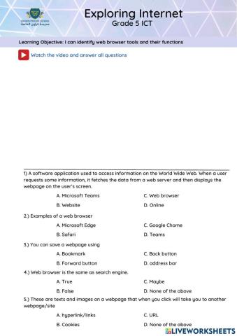 Exploring Internet: Browser Basic