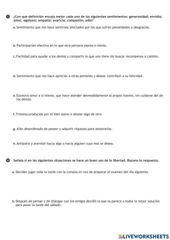 Valores tema 3 5º 22