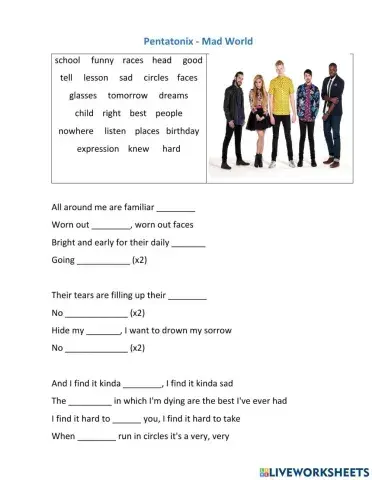 Pentatonix - Mad World