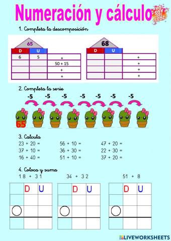 Numeración y cálculo