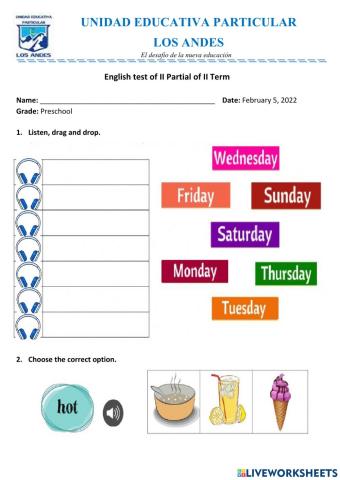 Evaluation of 2 term