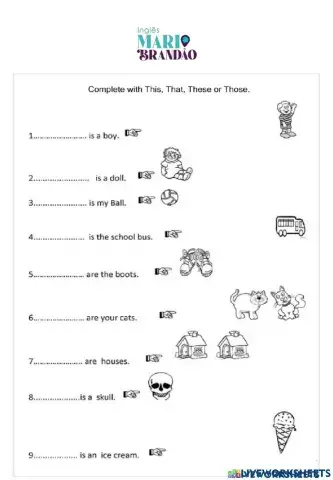 Demonstrative Pronouns
