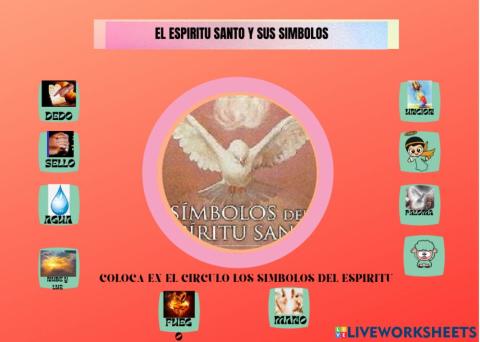 El espiritu santo y sus simbolos