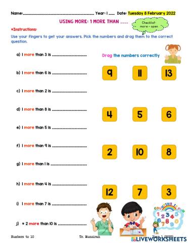 Ordering Numbers