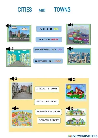 Cities and villages