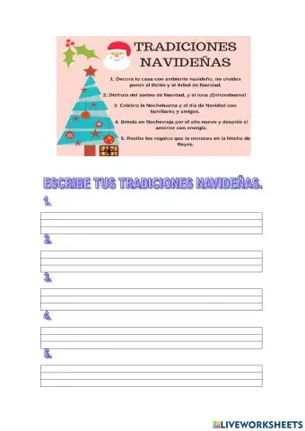 Tradiciones navideñas