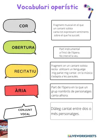 Vocabulari operístic