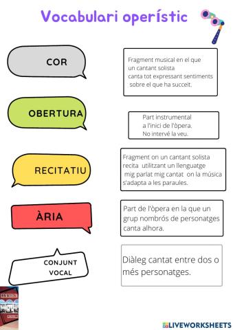 Vocabulari operístic