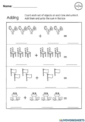 Adding with pictures