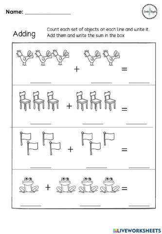 Adding with pictures