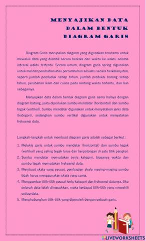 Menyajikan Data dengan Diagram Garis