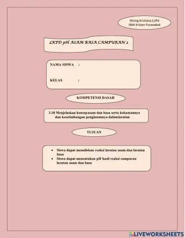 PH campuran asam basa 2