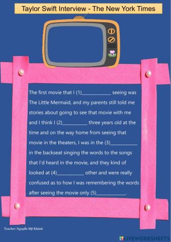 Taylor swift interview