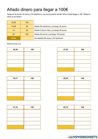 Restas en escalera ascendente